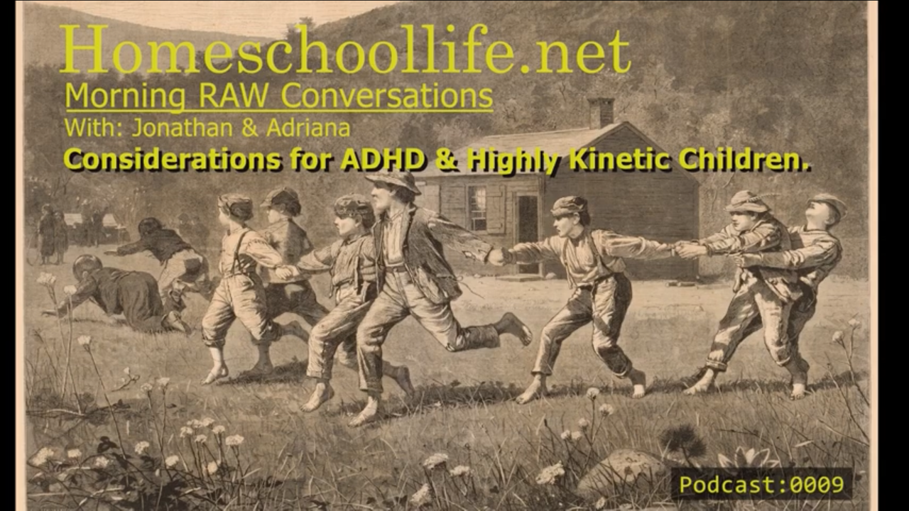 (Podcast 0009) Conversation on ADHD and Highly Kinetic Children